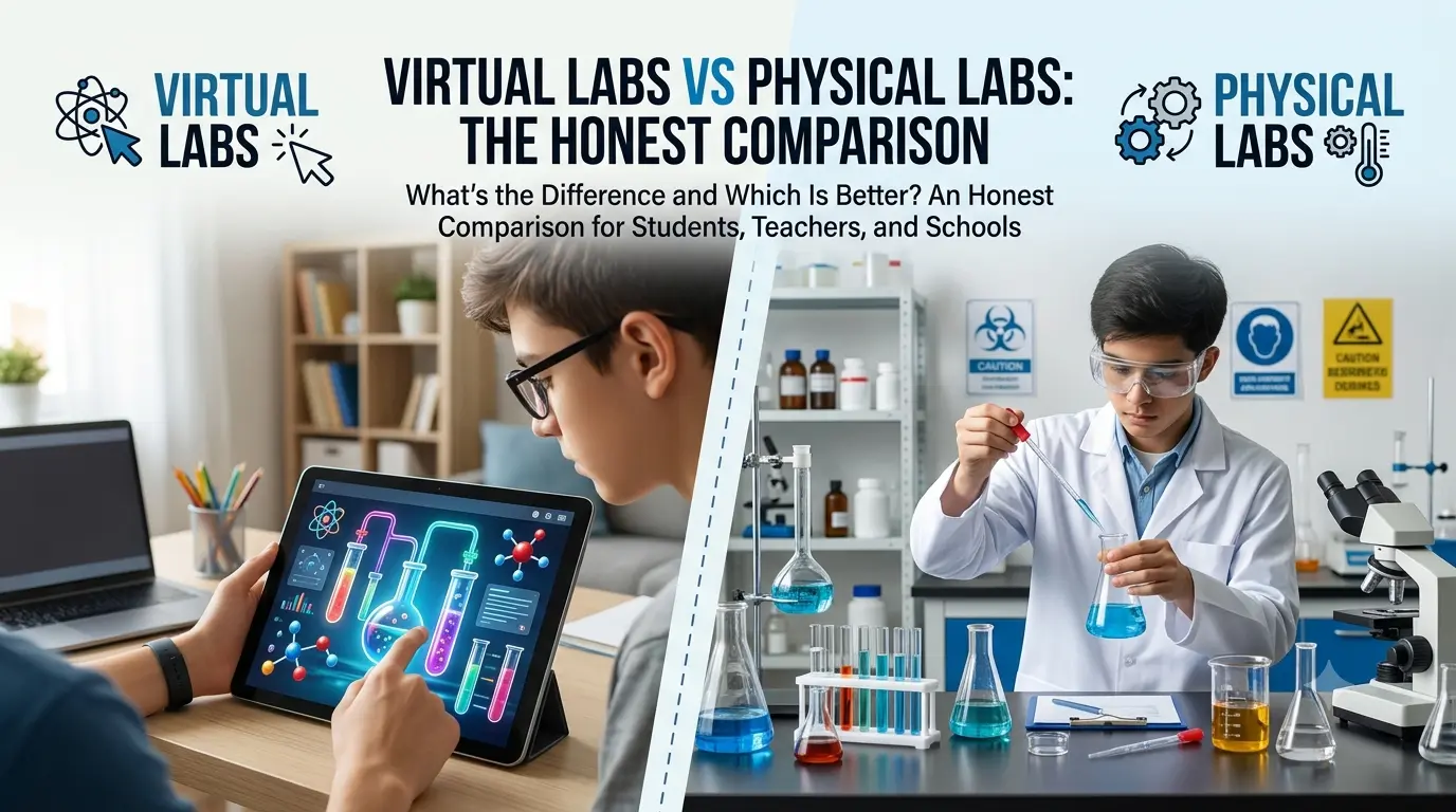 Virtual Labs vs Physical Labs: An Honest Comparison for Students, Teachers, and Schools