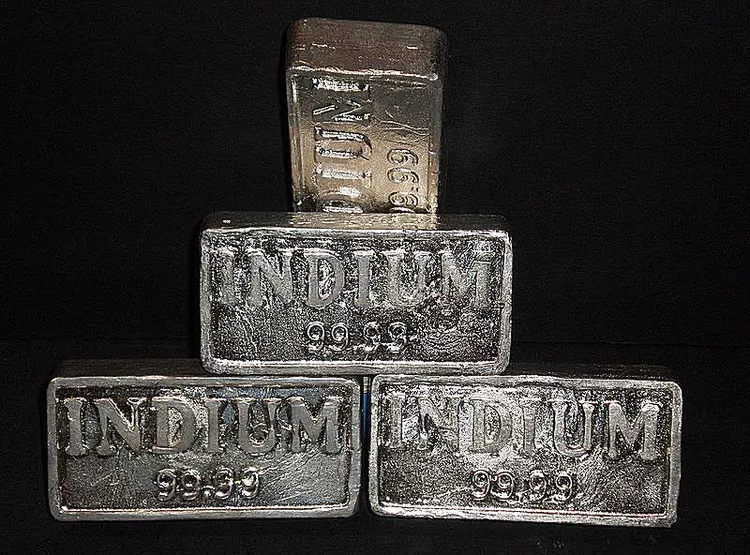 Indium specimen